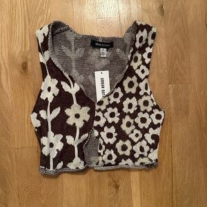 Floral tank urban outfitters size small